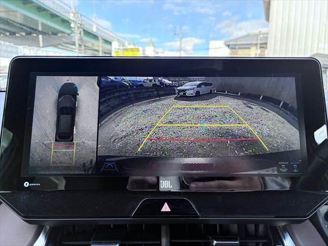 ハリアーハイブリッド Ｚ　レザーパッケージ　禁煙車　本革シート　純正１２．３インチナビ　全方位カメラ　ＪＢＬサウンド　レーダークルーズコントロール　パワーバックドア　デジタルインナーミラー　衝突軽減ブレーキ　シートヒーター　パワーシート　ＢＳＭ（7枚目）