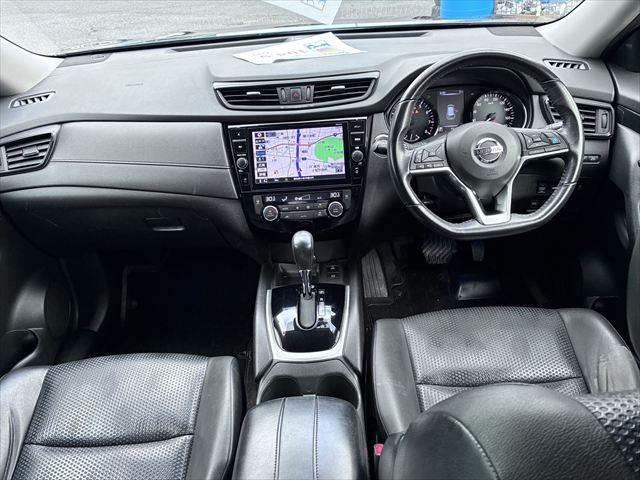 エクストレイル 20X 4WD 禁煙車 純正8インチナビ アラウンドビューモニター レーダークルーズコントロール ブルートゥース LEDヘッドライト ETC ルーフレール シートヒーター スマートキー 衝突軽減ブレーキ(3枚目)