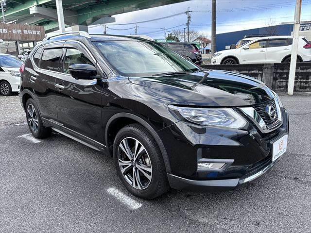 エクストレイル 20X 4WD 禁煙車 純正8インチナビ アラウンドビューモニター レーダークルーズコントロール ブルートゥース LEDヘッドライト ETC ルーフレール シートヒーター スマートキー 衝突軽減ブレーキ(16枚目)