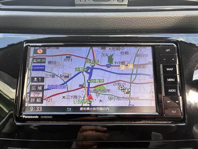 エクストレイル ２０Ｘｉ　４ＷＤ　アラウンドビューモニター　レーダークルーズコントロール　Ｂｌｕｅｔｏｏｔｈ　フルセグＴＶ　ＥＴＣ　メモリーナビ　デジタルインナーミラー　電動リアゲート　ＬＥＤヘッドライト　衝突軽減ブレーキ（4枚目）