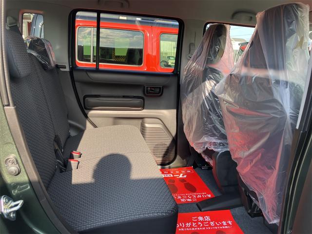 ハスラー ハイブリッドG 届出済未使用車 クリアランスソナー オートクルーズコントロール レーンアシスト 衝突被害軽減システム オートライト LEDヘッドランプ スマートキー CVT 盗難防止システム ABS ESC(34枚目)