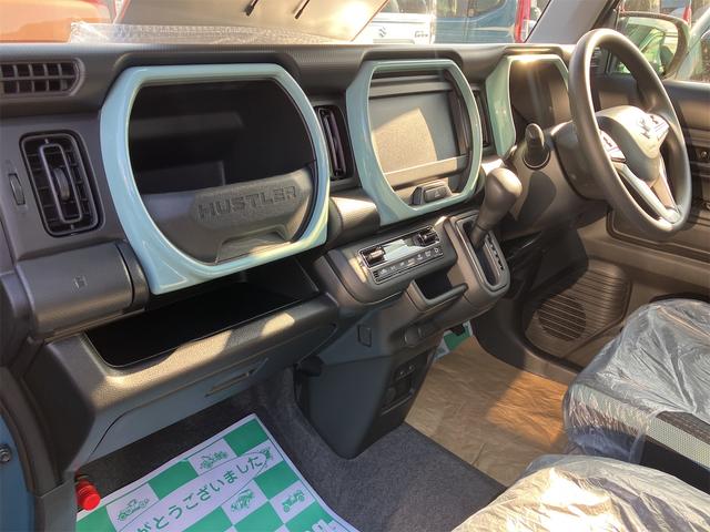 ハスラー ハイブリッドG 届出済未使用車 クリアランスソナー オートクルーズコントロール レーンアシスト 衝突被害軽減システム オートライト LEDヘッドランプ スマートキー アイドリングストップ シートヒーター CVT(49枚目)