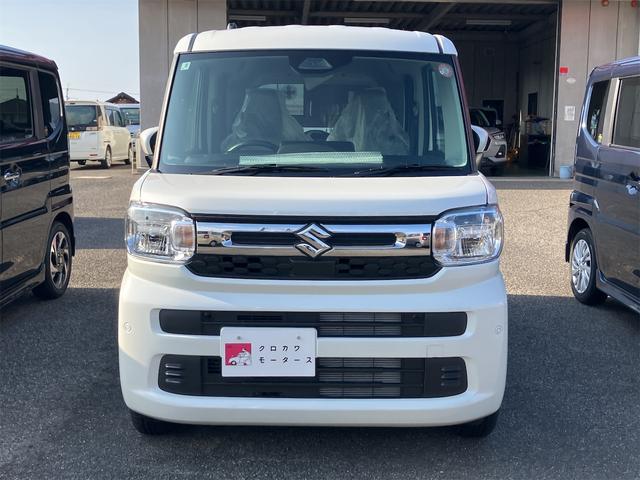 スペーシア ハイブリッドX 届出済未使用車 両側電動スライドドア クリアランスソナー オートクルーズコントロール レーンアシスト 衝突被害軽減システム オートライト LEDヘッドランプ スマートキー アイドリングストップ(11枚目)