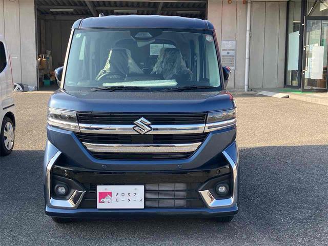 スペーシアカスタム ハイブリッドGS 届出済未使用車 両側スライド・片側電動 クリアランスソナー オートクルーズコントロール レーンアシスト 衝突被害軽減システム オートライト LEDヘッドランプ スマートキー アイドリングストップ(13枚目)