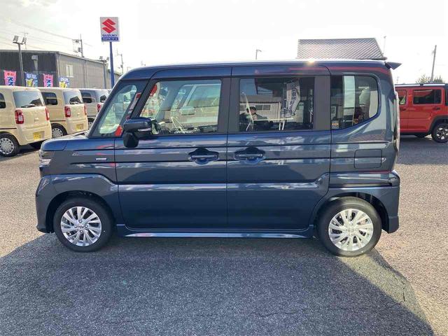 スペーシアカスタム ハイブリッドGS 届出済未使用車 両側スライド・片側電動 クリアランスソナー オートクルーズコントロール レーンアシスト 衝突被害軽減システム オートライト LEDヘッドランプ スマートキー アイドリングストップ(18枚目)