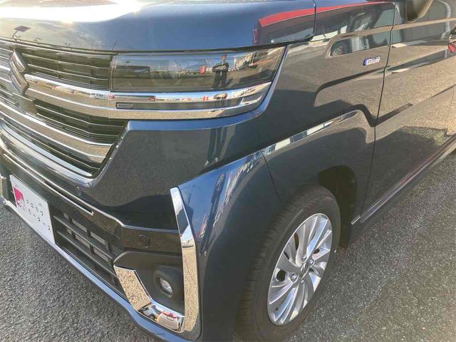 スペーシアカスタム ハイブリッドGS 届出済未使用車 両側スライド・片側電動 クリアランスソナー オートクルーズコントロール レーンアシスト 衝突被害軽減システム オートライト LEDヘッドランプ スマートキー アイドリングストップ(26枚目)