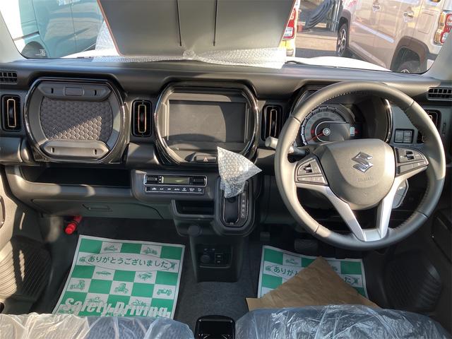 ハスラー ハイブリッドX 届出済未使用車 クリアランスソナー オートクルーズコントロール レーンアシスト 衝突被害軽減システム オートライト LEDヘッドランプ スマートキー アイドリングストップ シートヒーター CVT(2枚目)