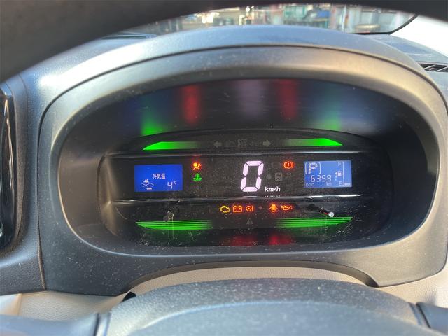 ミライース Ｘ　３５ｔｈアニバーサリーゴールドエディション　ＳＡ　衝突被害軽減システム　キーレスエントリー　アイドリングストップ　電動格納ミラー　ＣＶＴ　盗難防止システム　ＡＢＳ　ＥＳＣ　ＣＤ　ミュージックプレイヤー接続可　アルミホイール　衝突安全ボディ　エアコン（22枚目）