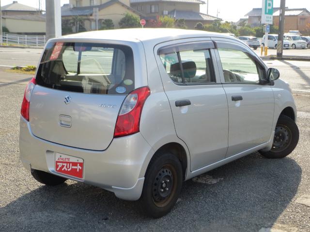 アルト Ｆ　５速ミッション　ＤＯＨＣエンジン　エアコン　パワステ　ナビＴＶ　キーレス　パワーウインドウ（3枚目）