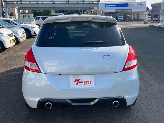 スイフトスポーツ ベースグレード　６ＭＴ　ナビ　ＴＶ　バックカメラ　純正エアロ　ＷＯＲＫ１７アルミ　ＲＳＲスプリング　Ｄ席ローポジションシートレール　ＨＩＤ（14枚目）