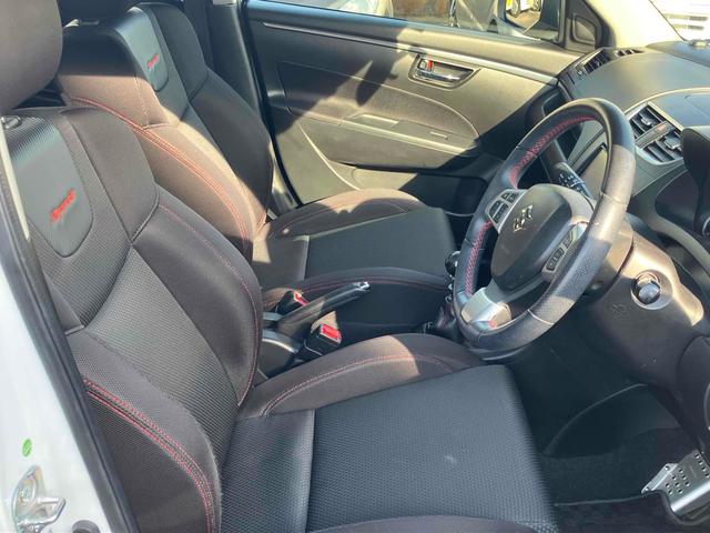 スイフトスポーツ ベースグレード　６ＭＴ　ナビ　ＴＶ　バックカメラ　純正エアロ　ＷＯＲＫ１７アルミ　ＲＳＲスプリング　Ｄ席ローポジションシートレール　ＨＩＤ（29枚目）