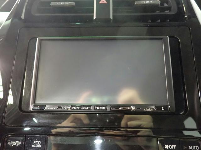 プリウス Ｓ　社外ナビ　ＢＴ接続可能　バックカメラ　ＥＴＣ　トヨタセーフティセンス　レーダークルーズＣ　ＬＥＤオートライト　インテリキー　プッシュスタート　Ａストップ　純正１５インチアルミ（5枚目）