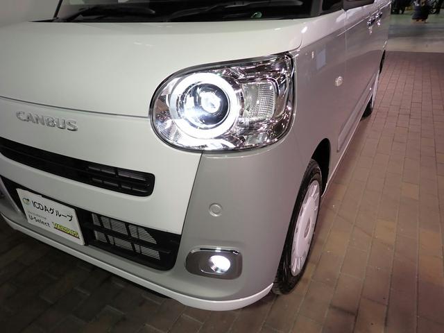 ムーヴキャンバス ストライプスＧ　届出済未使用車　オーディオレス　アップグレードパッケージ　両側パワスラ　衝突軽減ブレーキ　ＬＥＤオートライト　シートヒーター　コーナーセンサー　アイドリングストップ　禁煙車（26枚目）