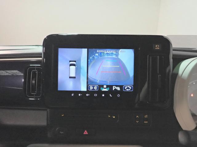 ワゴンRスマイル ハイブリッドX 純正フルセグSDナビ 全方位モニター LEDオートヘッドライト ETC 両側電動スライドドア セーフティプラスパッケージ シートヒーター クルーズコントロール デュアルカメラブレーキサポート BT対応(7枚目)