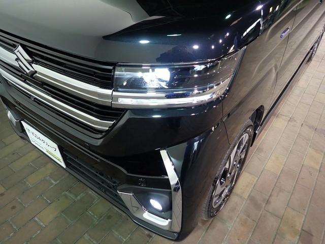 スペーシアカスタム ハイブリッドXSターボ 純正フルセグSDナビ 全方位モニター 両側電動スライドドア ハーフレザーシート シートヒーター デュアルカメラブレーキサポートII ドラレコ ETC LEDオートヘッドライト ステアリングヒーター(27枚目)