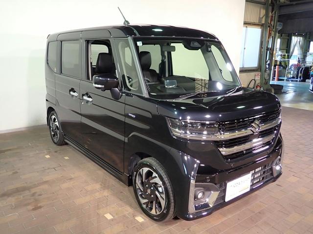 スペーシアカスタム ハイブリッドXSターボ 純正フルセグSDナビ 全方位モニター 両側電動スライドドア ハーフレザーシート シートヒーター デュアルカメラブレーキサポートII ドラレコ ETC LEDオートヘッドライト ステアリングヒーター(28枚目)