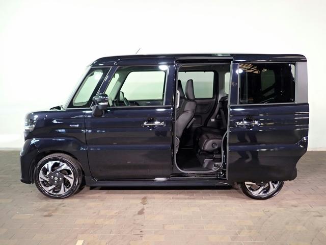 スペーシアカスタム ハイブリッドXSターボ 純正フルセグSDナビ 全方位モニター 両側電動スライドドア ハーフレザーシート シートヒーター デュアルカメラブレーキサポートII ドラレコ ETC LEDオートヘッドライト ステアリングヒーター(30枚目)