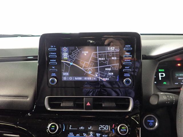 アクア Ｘ　純正ＳＤナビ　Ｂカメラ　ＬＥＤオートヘッドライト　オートハイビーム　ブルートゥース対応　スマートキー　トヨタセーフティセンス　クルーズコントロール　ＣＶＴ　ＶＳＡ　ＡＢＳ　ＳＲＳ（5枚目）