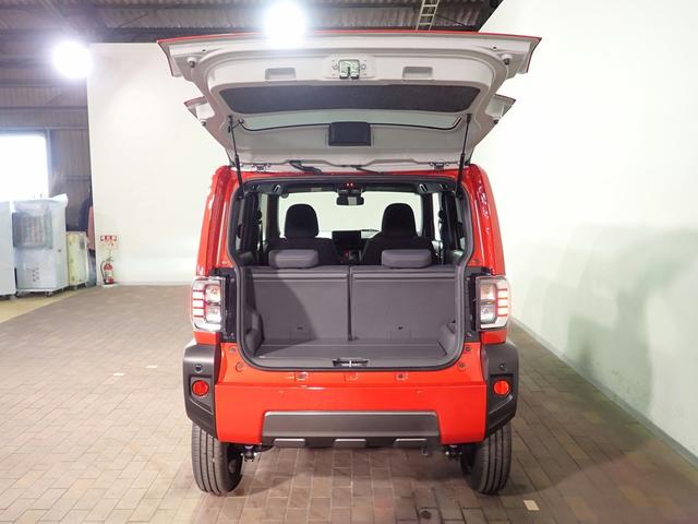 タフト G ダーククロムベンチャー オーディオレス 届出済未使用車 Bカメラ LEDオートヘッドライト スカイトップルーフ シートヒーター クルーズコントロール スマートアシスト ルーフレール 純正アルミホイール CVT スマートキー(25枚目)