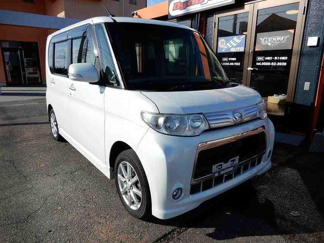 タント カスタムＲＳ　禁煙車　スマートキー　アイドリングストップ　左パワースライドドア　ＳＤナビ　ワンセグ　ＣＤ（9枚目）