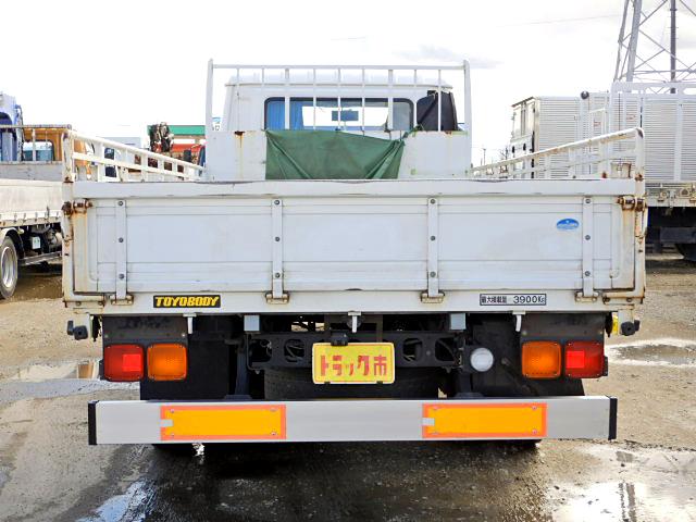 平 3.9t積 3方開 荷台鉄板張り ベッド付 6MT(6枚目)