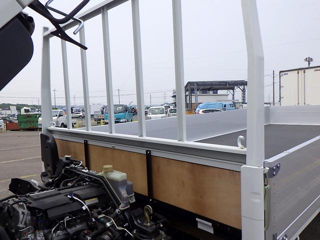 キャンター 　４．２５トン　平ボディ　アルミブロック　ワイド　超ロング　ハイルーフ　後期モデル　荷台床板張り　衝突軽減ブレーキ　車線逸脱警報　横滑り防止装置　ＡＳＲ　スマートキー　４２５０ｋｇ　５ＭＴ（40枚目）