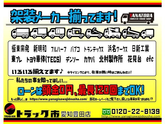 キャンター 　４．２５トン　平ボディ　アルミブロック　ワイド　超ロング　ハイルーフ　後期モデル　荷台床板張り　衝突軽減ブレーキ　車線逸脱警報　横滑り防止装置　ＡＳＲ　スマートキー　４２５０ｋｇ　５ＭＴ（59枚目）