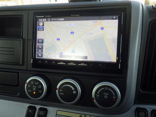 キャンター  3.5トン 1台積みキャリアカー カスタムグレード フルフラット ウインチ ラジコン ステンレス工具箱 純正エアディフレクター 車線逸脱警報 衝突軽減ブレーキ ナビTV ETC 3500kg AT(17枚目)