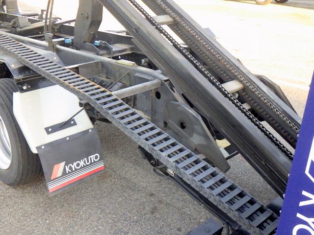 キャンター  3.5トン 1台積みキャリアカー カスタムグレード フルフラット ウインチ ラジコン ステンレス工具箱 純正エアディフレクター 車線逸脱警報 衝突軽減ブレーキ ナビTV ETC 3500kg AT(38枚目)