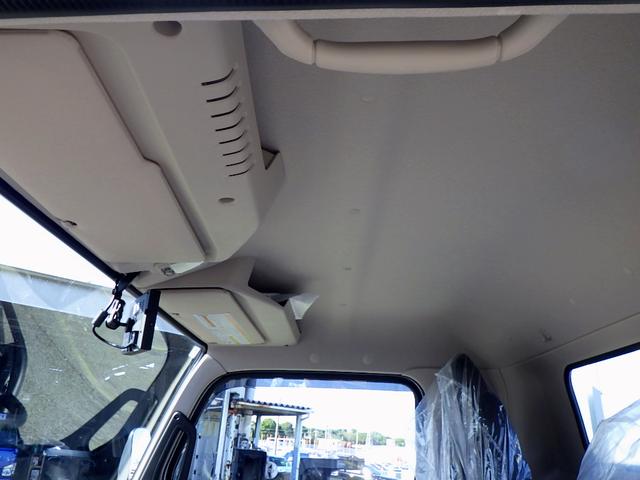 キャンター 2.9トン 平ボディー ワイド超ロング 現行モデル 10インチ液晶メーター 左右アオリバランサー 磁気サスシート 衝突軽減ブレーキ 車線逸脱警報 交通標識認識機能 バックモニター 2900kg AT(45枚目)