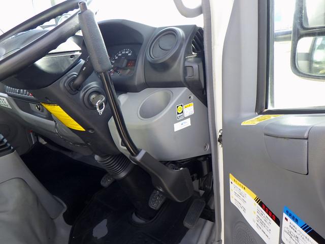 デュトロ 高所作業車 12m 鉄バケット フロント収納式 作業床高さ11.9m 積載荷重200kg アワメーター1736h 坂道発進補助装置 電動パーキングブレーキ 左電格ミラー ETC 3人乗 5MT(16枚目)