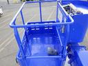 高所作業車 12m 鉄バケット フロント収納式 作業床高さ11.9m 積載荷重200kg アワメーター1736h 坂道発進補助装置 電動パーキングブレーキ 左電格ミラー ETC 3人乗 5MT(39枚目)