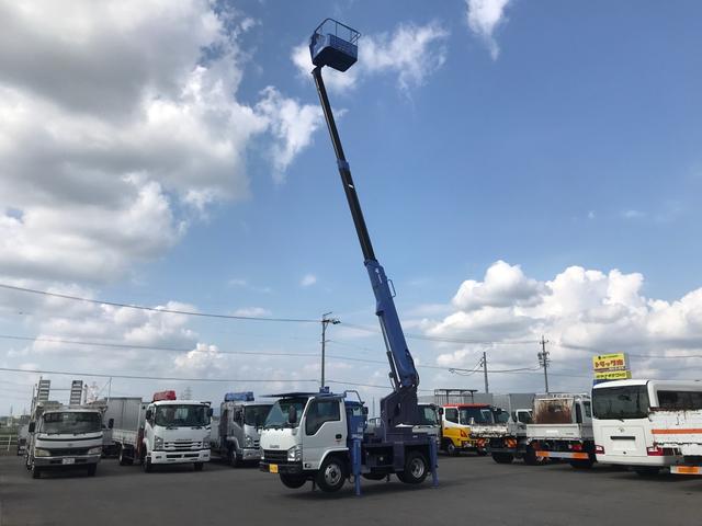 いすゞ エルフトラック 高所作業車 12m 自動ジャッキ ブーム自動