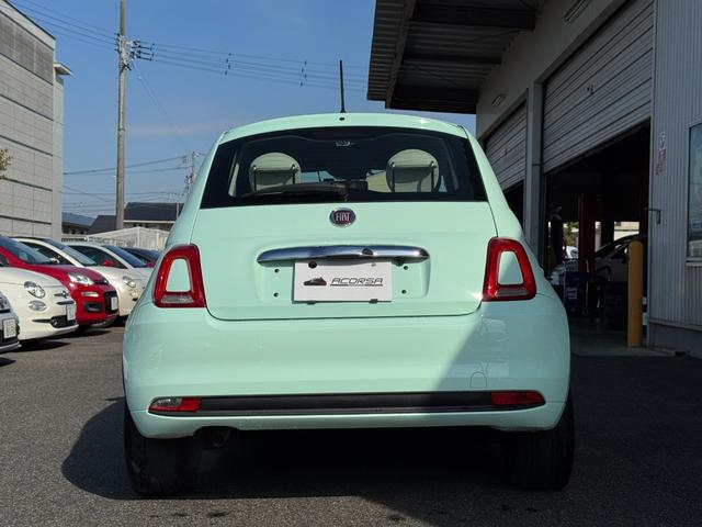 ５００ ツインエア　ポップ　禁煙車　ワンオーナー買取車　デュアロジックユニット　タイヤ４本新品交換整備付　地デジフルセグナビ　バックカメラ　スマホミラーリング　純正ＯＰ１６インチホイール　ＨＩＤヘッドライト（12枚目）