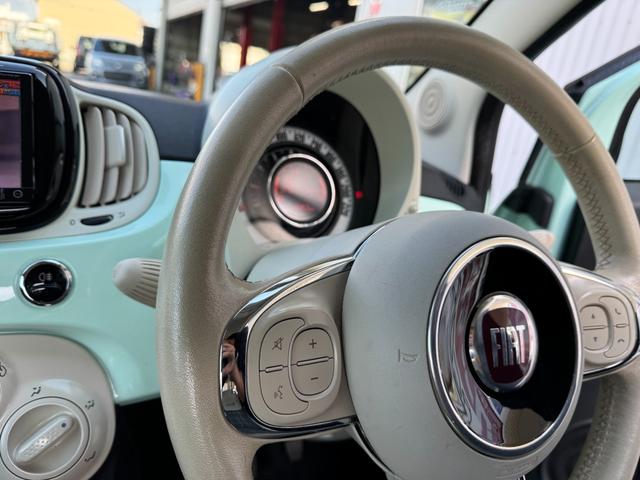 ５００ ツインエア　ポップ　禁煙車　ワンオーナー買取車　デュアロジックユニット　タイヤ４本新品交換整備付　地デジフルセグナビ　バックカメラ　スマホミラーリング　純正ＯＰ１６インチホイール　ＨＩＤヘッドライト（34枚目）