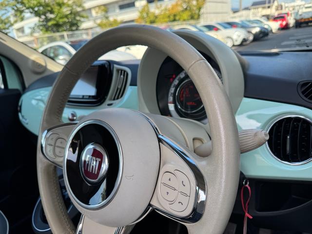 ５００ ツインエア　ポップ　禁煙車　ワンオーナー買取車　デュアロジックユニット　タイヤ４本新品交換整備付　地デジフルセグナビ　バックカメラ　スマホミラーリング　純正ＯＰ１６インチホイール　ＨＩＤヘッドライト（35枚目）