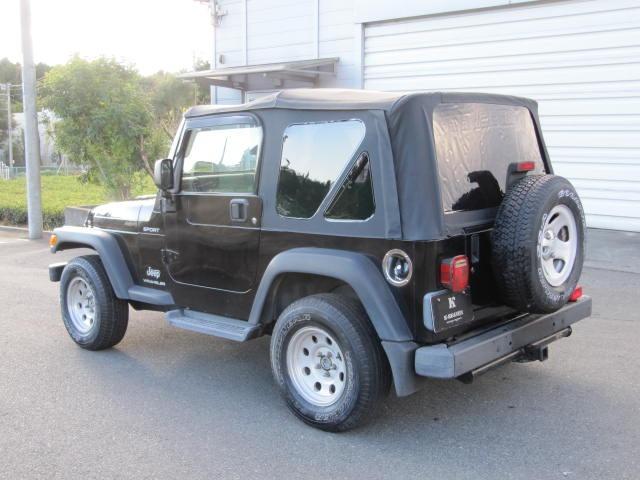 CHRYSLER JEEP JEEP WRANGLER SPORTS | 2003 | BLACK | 53200 km   Japanese used  Exchange