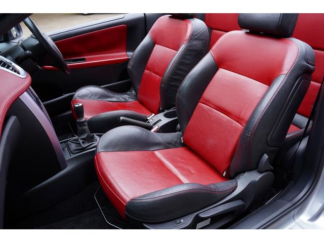 CC GT 5速ミッションターボ赤黒コンビレザーシートヒーター付カロッツェリアフルセグ地デジナビETCリアコーナーセンサー禁煙灰皿未使用17インチ電動オープンダッシュレザー張替え済サブウーファースピーカー付(22枚目)