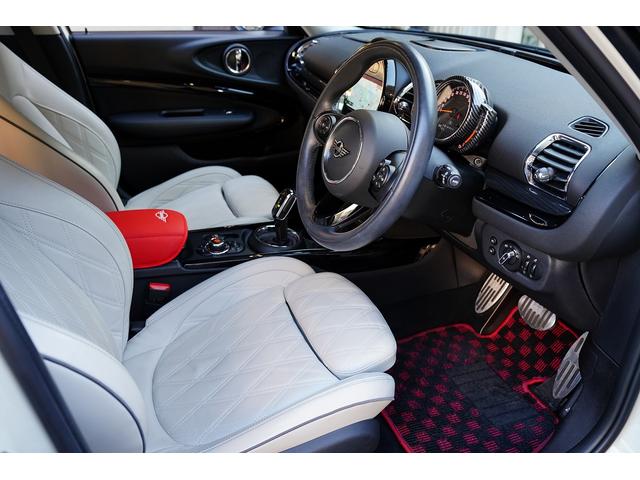 ＭＩＮＩ クーパーＳＤ　クラブマン　禁煙１オーナー本革シートヒーター付デジタルインナーミラードラレコ前後コーナーセンサＥＴＣナビＬＥＤアクティブクルーズコントロール電動パーキングスマートキー前後ディクセル低ダストパット断熱フィルム施工済（22枚目）