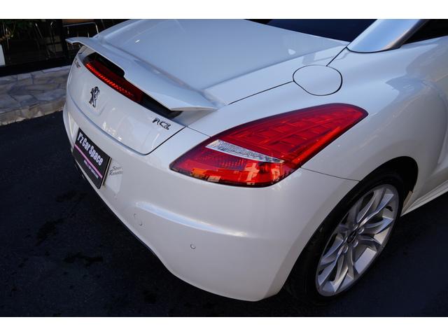 RCZ ベースグレード 左ハンドル6速ミッションターボ本革シート地デジナビETC前後コーナーセンサー禁煙クルーズコントロールシートヒーターヒルアシスト盗難防止ESP横滑防止アクティブリアスポ19インチアルミHIDオートライト(68枚目)