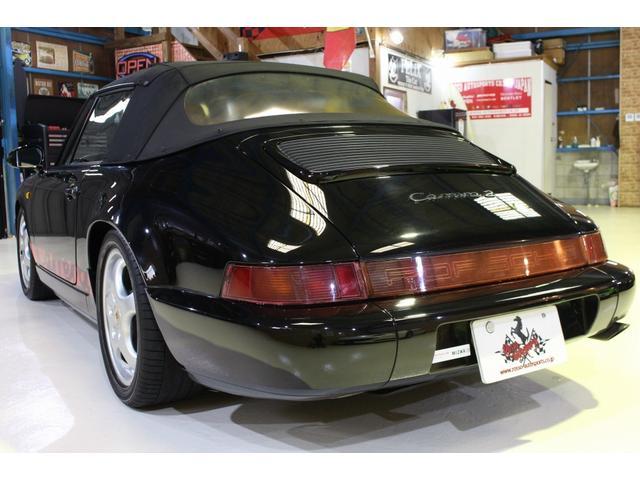 911カレラ2 964カブリオレ 希少車 ベージュレザーインテリア 電動オープンOK 取説 保証書完備(7枚目)