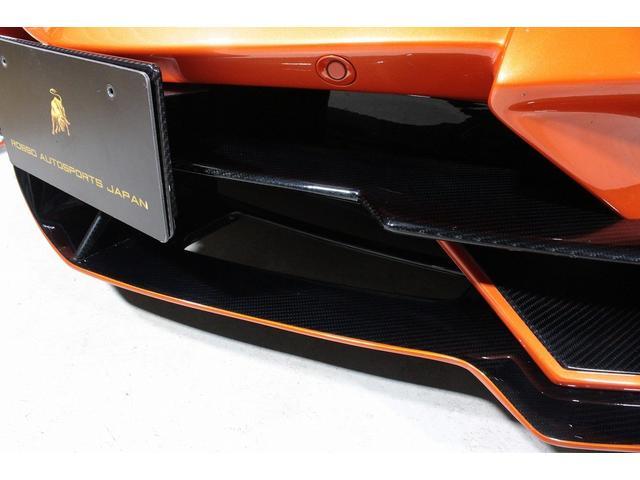 アヴェンタドール ＬＰ７００－４　ＳＶＲフルエアロ　カーボンファイバーキックプレート　オレンジブレーキキャリパー　ドライブレコーダー　バックカメラ　左ハンドル（15枚目）