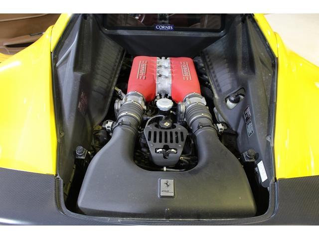 ４５８イタリア ベースグレード　正規ディーラー車　ＬＢ仕様　バックカメラ　左ハンドル　イエローブレーキキャリパー　クオイオインテリアカラー（47枚目）