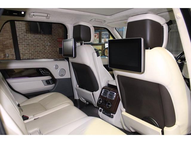 レンジローバー オートバイオグラフィー 後期モデル ピクセルLEDヘッドライト スライディングパノラミックルーフ ソフトドアクローズ MERIDIANサラウンドサウンドシステム テレインレスポンス2パーフォレイテッドセミアニリンレザーシート(38枚目)