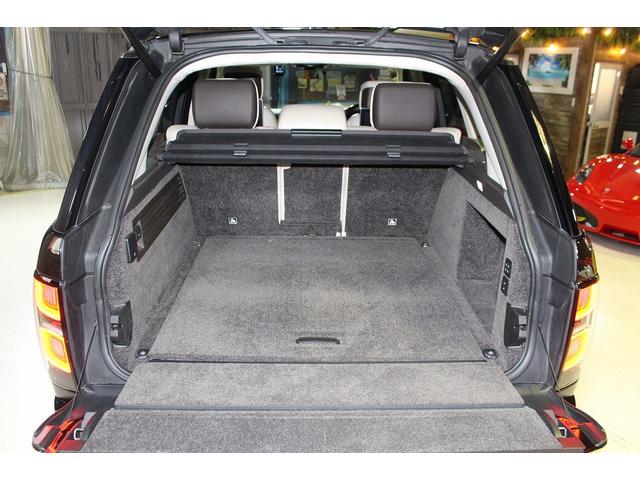 レンジローバー オートバイオグラフィー 後期モデル ピクセルLEDヘッドライト スライディングパノラミックルーフ ソフトドアクローズ MERIDIANサラウンドサウンドシステム テレインレスポンス2パーフォレイテッドセミアニリンレザーシート(56枚目)