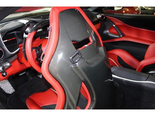 812スーパーファスト ベースグレード F1 DCT ・カーボンインテリア・オプションシート・ブリリアントマフラー・内装色レッド(17枚目)