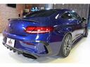 Ｃクラス Ｃ６３クーペ　正規ディーラー車　カラーブリリアントブルー　右ハンドル　社外１９インチアルミホイール　Ｖ８自然吸気　左右両サイドデュアルマフラー　マンソリー　フルエアロ（8枚目）