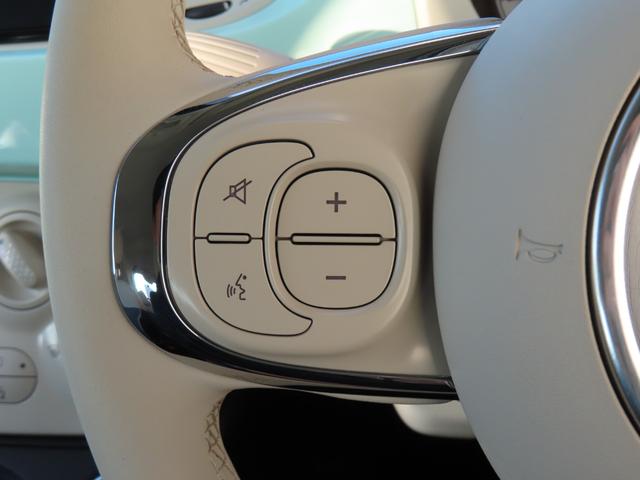 ５００ １．２　カルト　１．２　ポップ　認定中古車保証　禁煙車　ＥＴＣ　ＡｐｐｌｅＣａｒｐｌａｙ　Ｂｌｕｅｔｏｏｔｈ　ＵＳＢ　ボディ同色インパネ　チェック柄シート　ホワイトステアリング　ＭＴモード（28枚目）