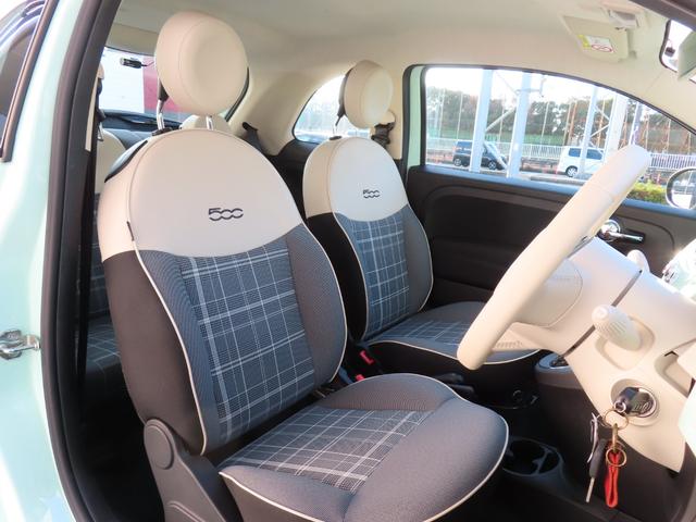 ５００ １．２　カルト　１．２　ポップ　認定中古車保証　禁煙車　ＥＴＣ　ＡｐｐｌｅＣａｒｐｌａｙ　Ｂｌｕｅｔｏｏｔｈ　ＵＳＢ　ボディ同色インパネ　チェック柄シート　ホワイトステアリング　ＭＴモード（43枚目）