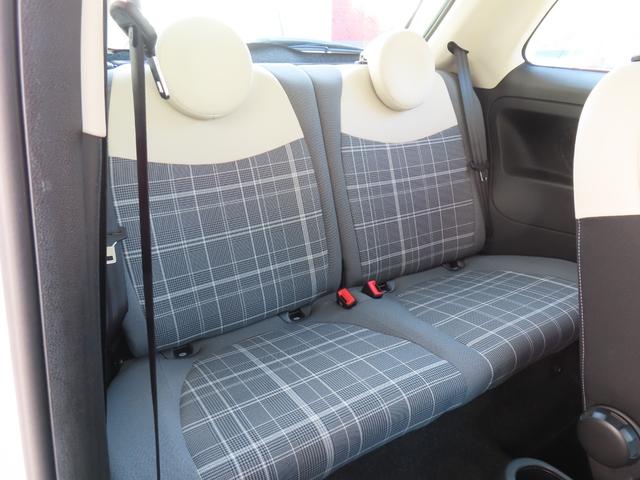 ５００ １．２　カルト　１．２　ポップ　認定中古車保証　禁煙車　ＥＴＣ　ＡｐｐｌｅＣａｒｐｌａｙ　Ｂｌｕｅｔｏｏｔｈ　ＵＳＢ　ボディ同色インパネ　チェック柄シート　ホワイトステアリング　ＭＴモード（45枚目）